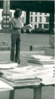poetry reading at Bank Street